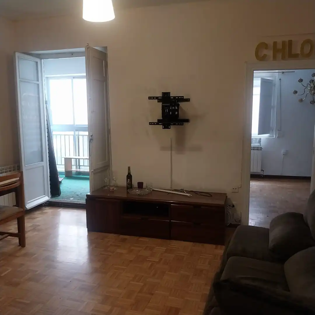 Sala de estar de Piso en venta en Valladolid con Calefacción, Parquet y Terraza