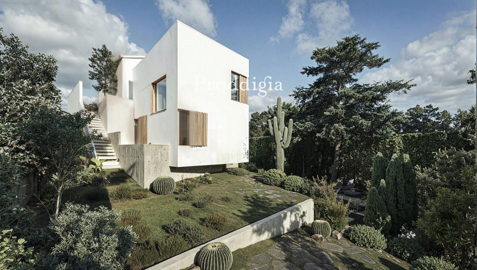 Exterior view of House or chalet for sale in Sant Cugat del Vallès  with Air Conditioner, Heating and Terrace