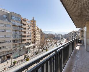 Exterior view of Flat for sale in  Granada Capital  with Air Conditioner, Heating and Parquet flooring