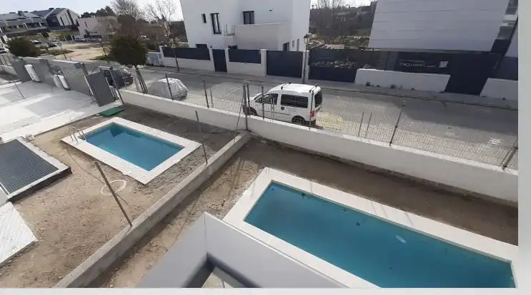 Swimming pool of Houses for sale in Torrelodones  with Air Conditioner, Heating and Terrace