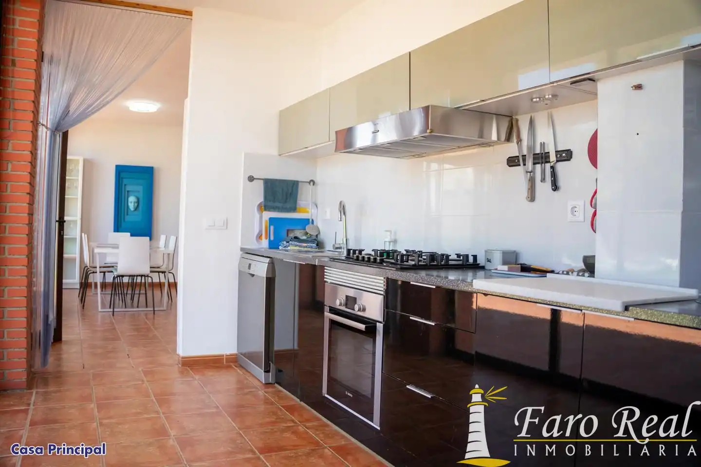 Cocina de Casa o chalet en venta en Chipiona con Aire acondicionado, Calefacción y Jardín privado