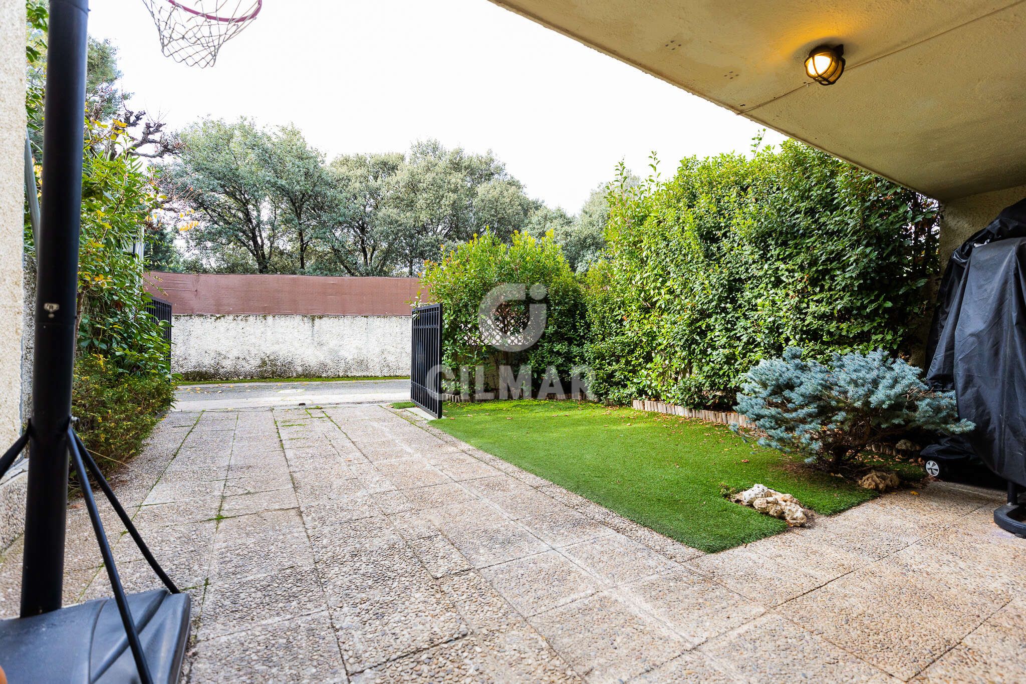 Garden of Single-family semi-detached for sale in El Escorial  with Heating, Private garden and Swimming Pool