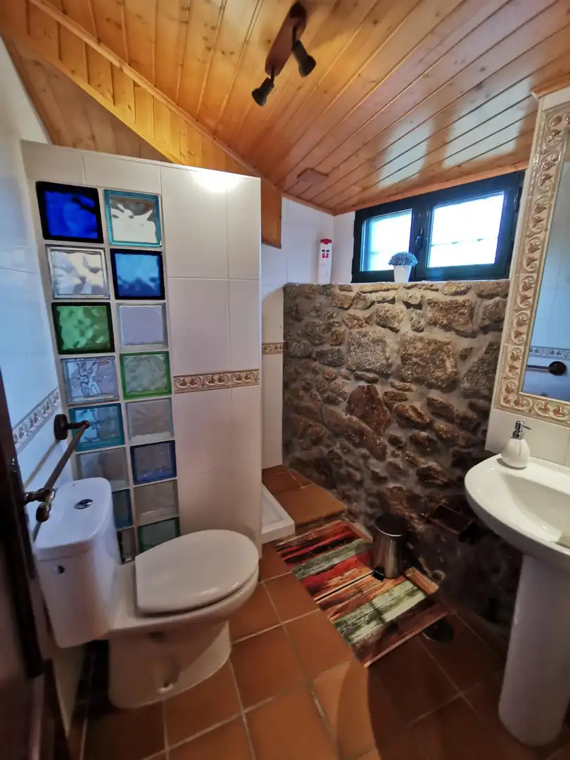 Baño de Casa o chalet en venta en Portas con Jardín privado, Terraza y Trastero