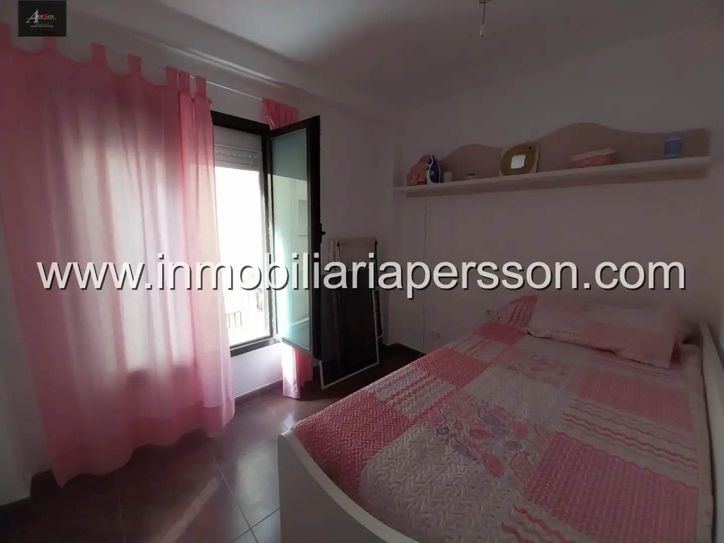 Schlafzimmer von Wohnung zum Verkauf in Manilva mit Klimaanlage, Möbliert und Balkon