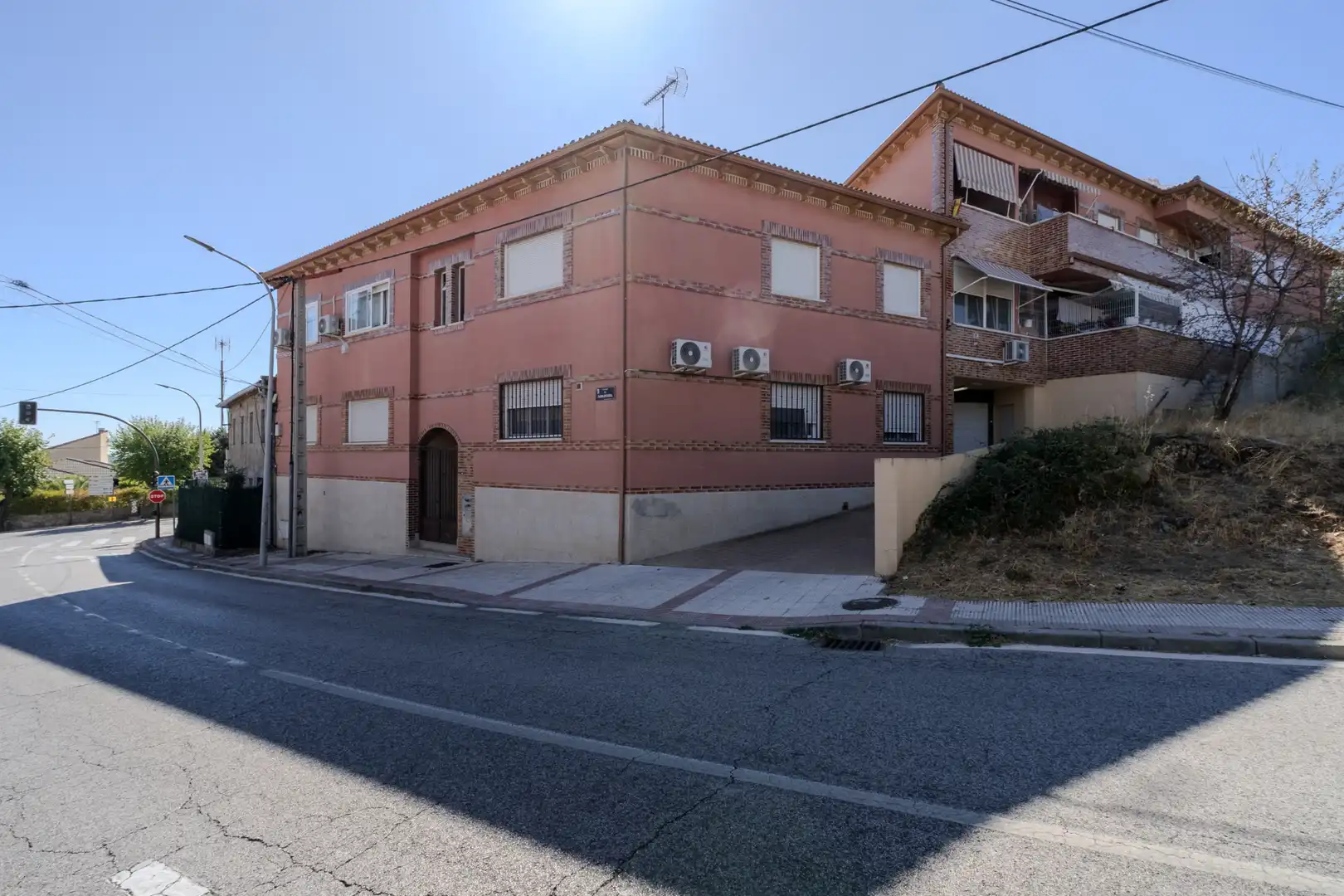 Vista exterior de Pis en venda en Navalagamella amb Aire condicionat, Terrassa i Traster