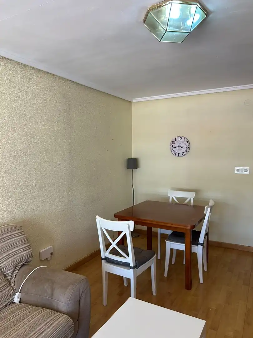Dining room of Flat for rent in Valencia  with Air Conditioner, Heating and Furnished