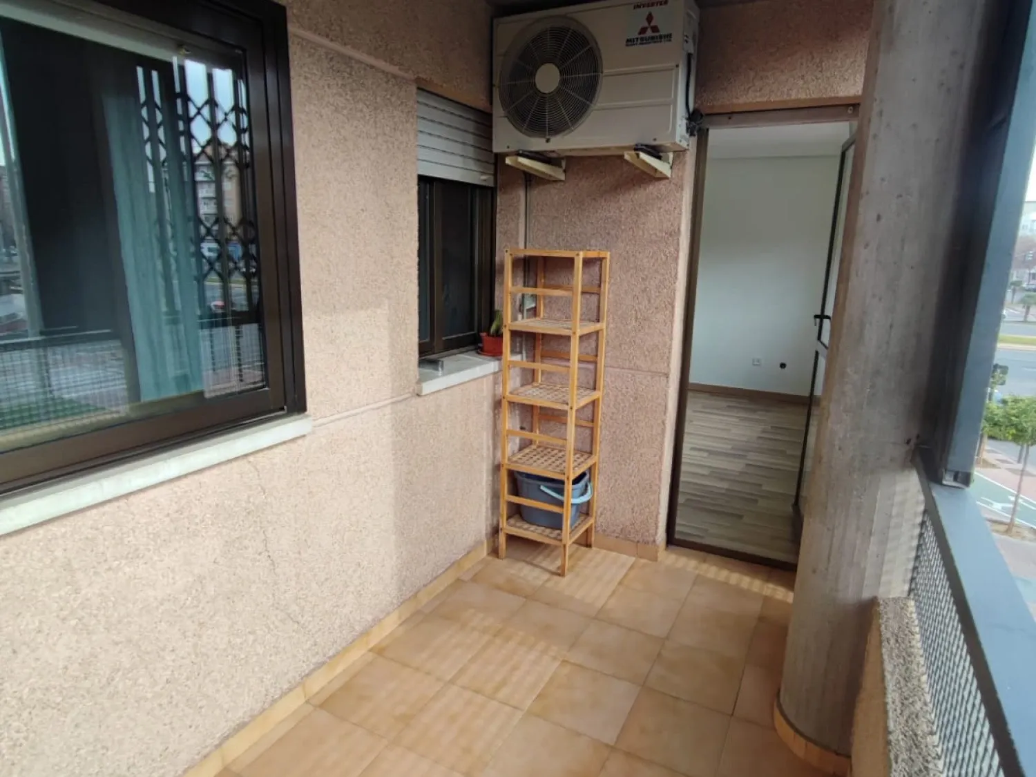 Balcony of Flat for sale in  Murcia Capital  with Air Conditioner, Storage room and Balcony