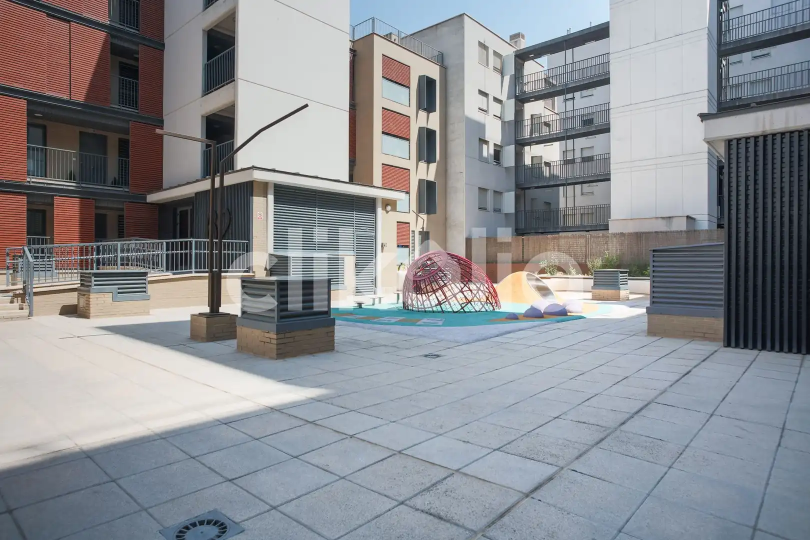 Terrace of Flat for sale in Móstoles  with Heating, Storage room and Swimming Pool