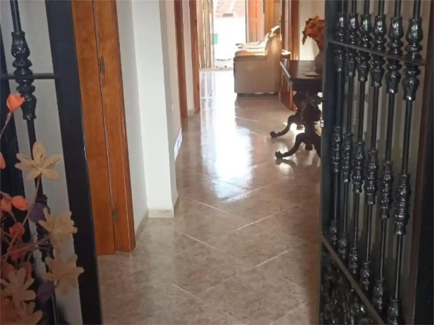 Casa adosada en venda en Valverde de Llerena amb Moblat i Balcó