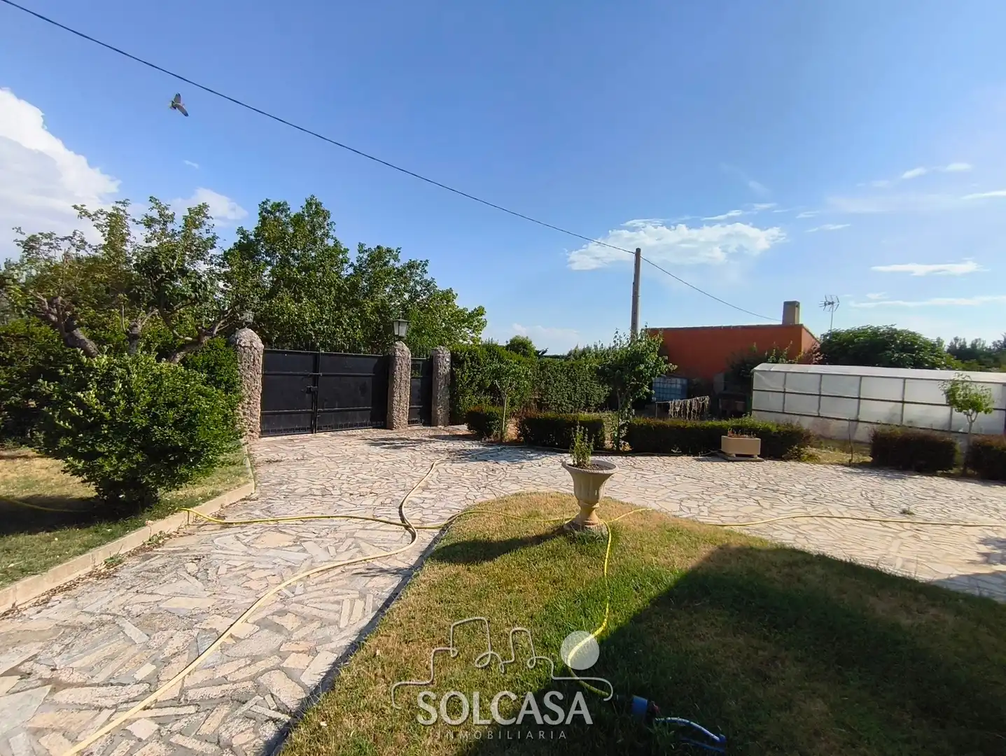 Garten von Country house zum Verkauf in Trigueros del Valle mit Heizung, Privatgarten und Schwimmbad