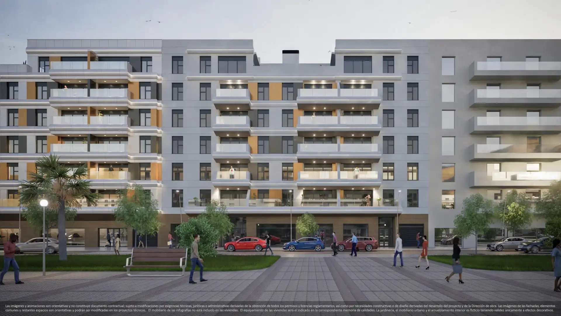 Exterior view of Apartments for sale in Badajoz Capital  with Air Conditioner, Terrace and Community pool