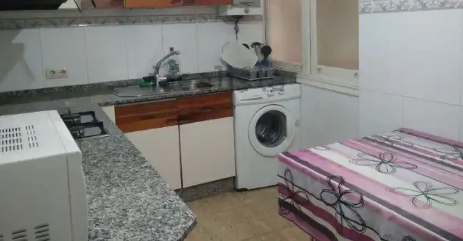 Kitchen of Flat for rent in Santiago de Compostela   with Furnished