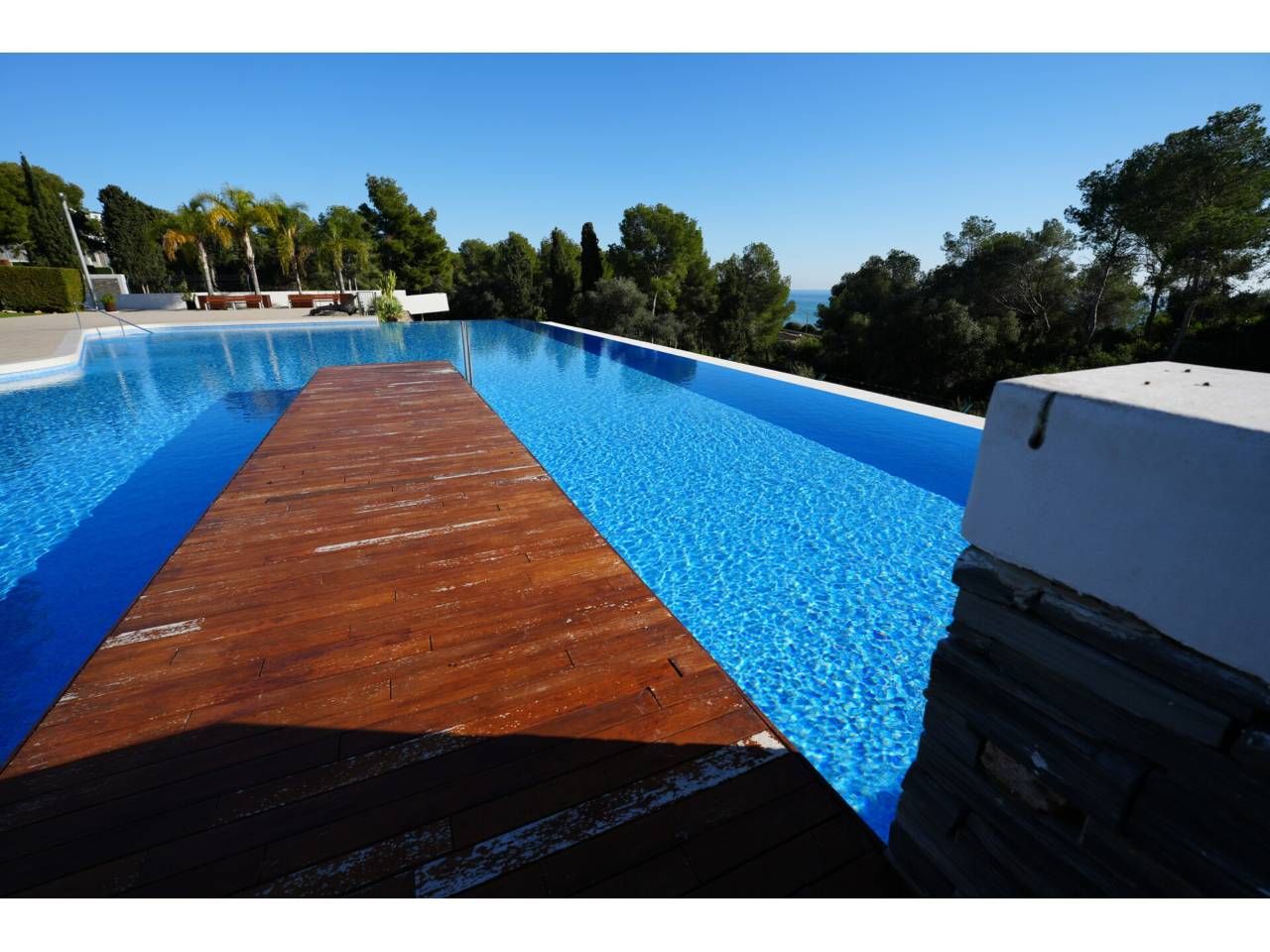 Swimming pool of Duplex for sale in Sant Pere de Ribes  with Air Conditioner, Heating and Terrace