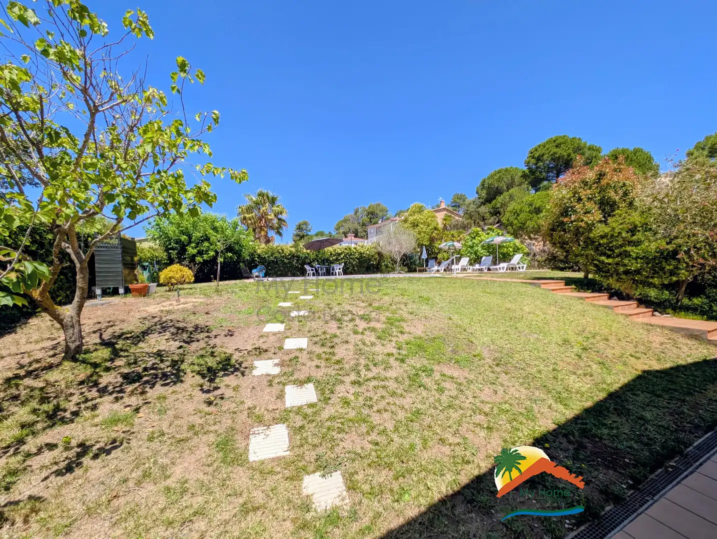 Garten von Haus oder Chalet zum Verkauf in Lloret de Mar mit Heizung, Privatgarten und Terrasse