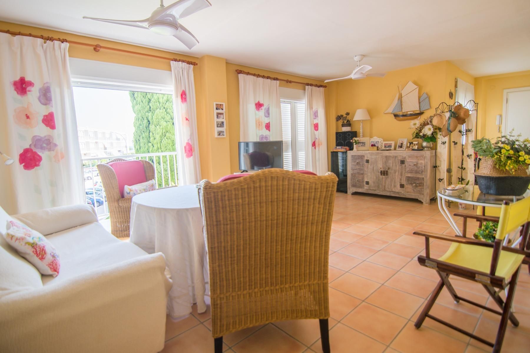 Comedor de Apartamento en venta en Gandia con Aire acondicionado, Jardín privado y Terraza
