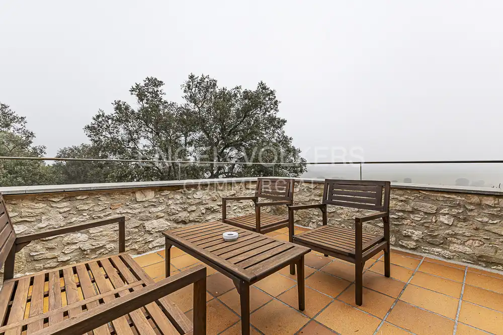 Terrassa de Finca rústica en venda en Calders amb Aire condicionat, Calefacció i Jardí privat