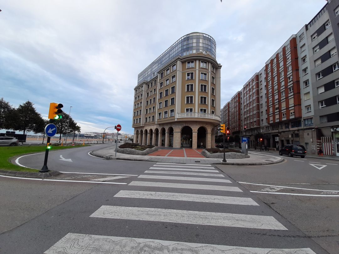 Vista exterior de Apartamento de alquiler en Gijón  con Calefacción, Horno y Lavadora