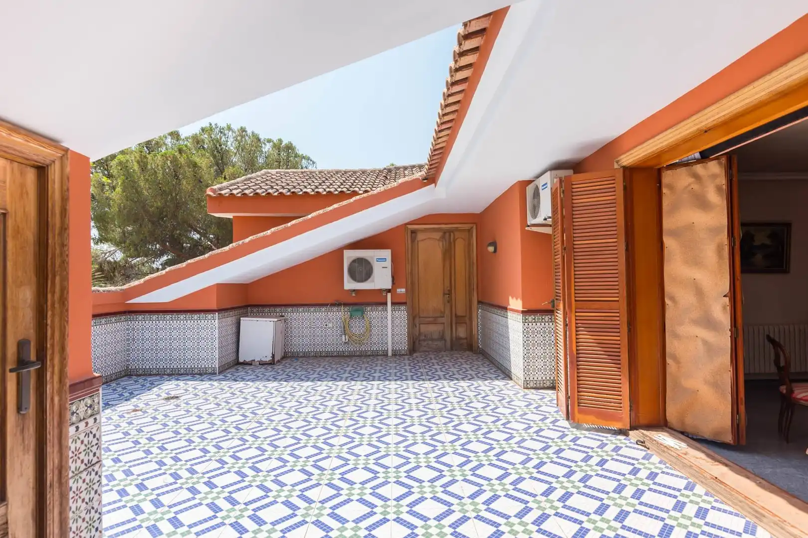 Terrace of Houses for sale in Las Torres de Cotillas  with Air Conditioner, Heating and Private garden