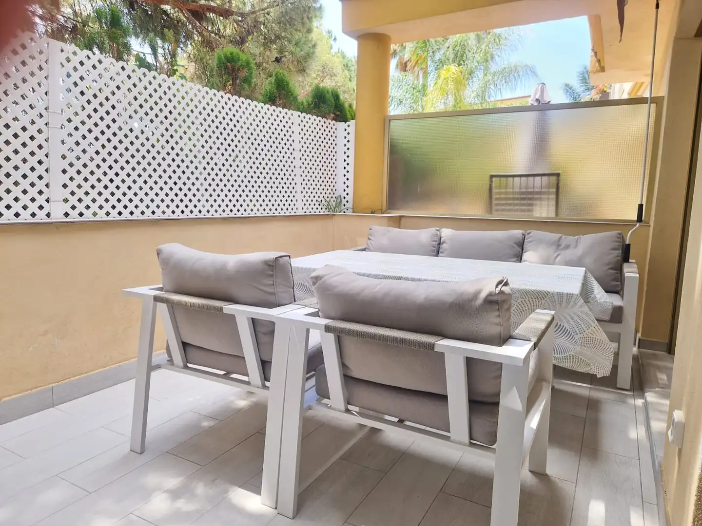 Terrace of Ground floor for sale in Marbella  with Air Conditioner, Terrace and Swimming Pool