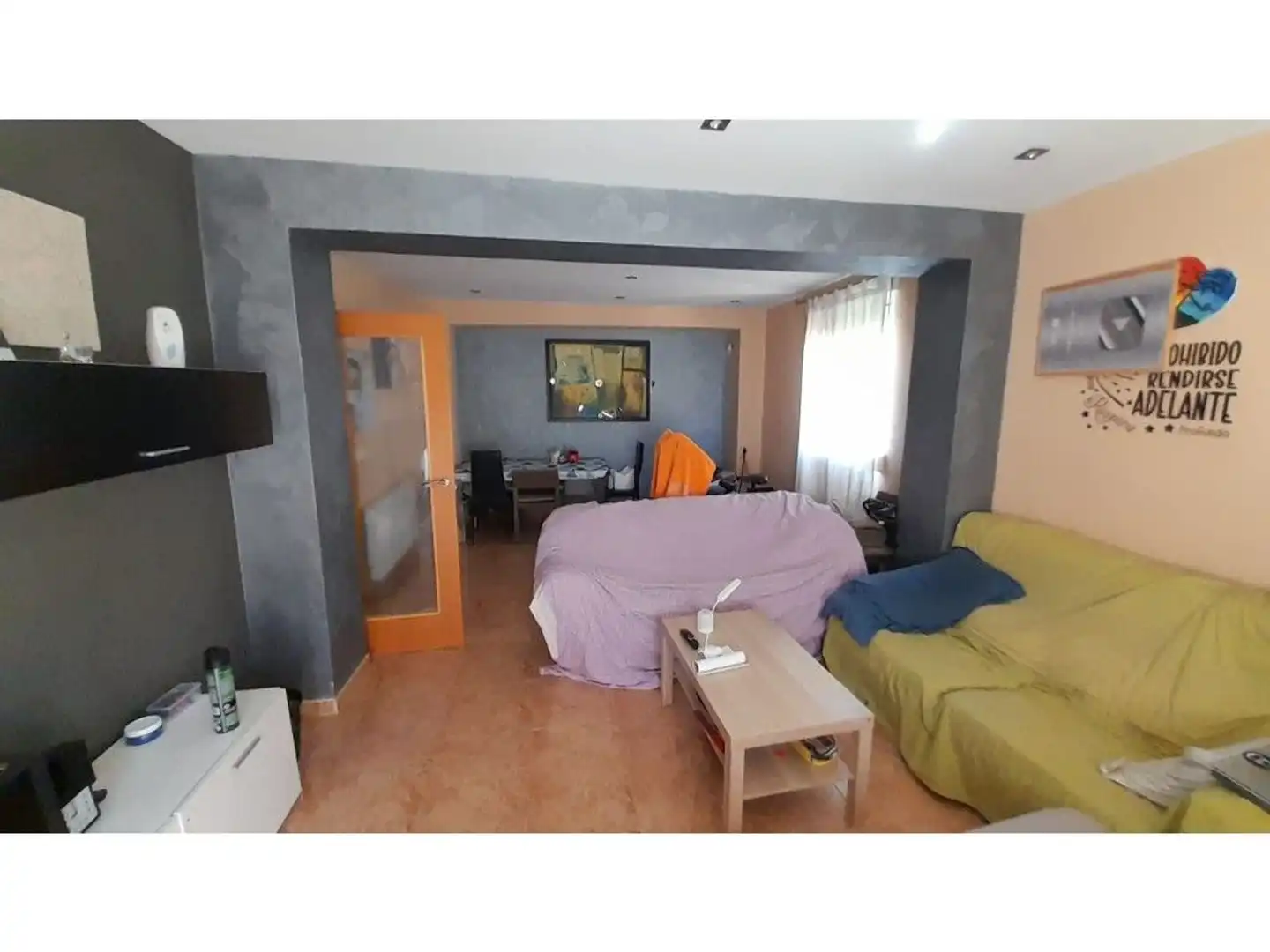 Sala de estar de Casa o chalet en venta en L'Énova con Aire acondicionado, Terraza y Balcón