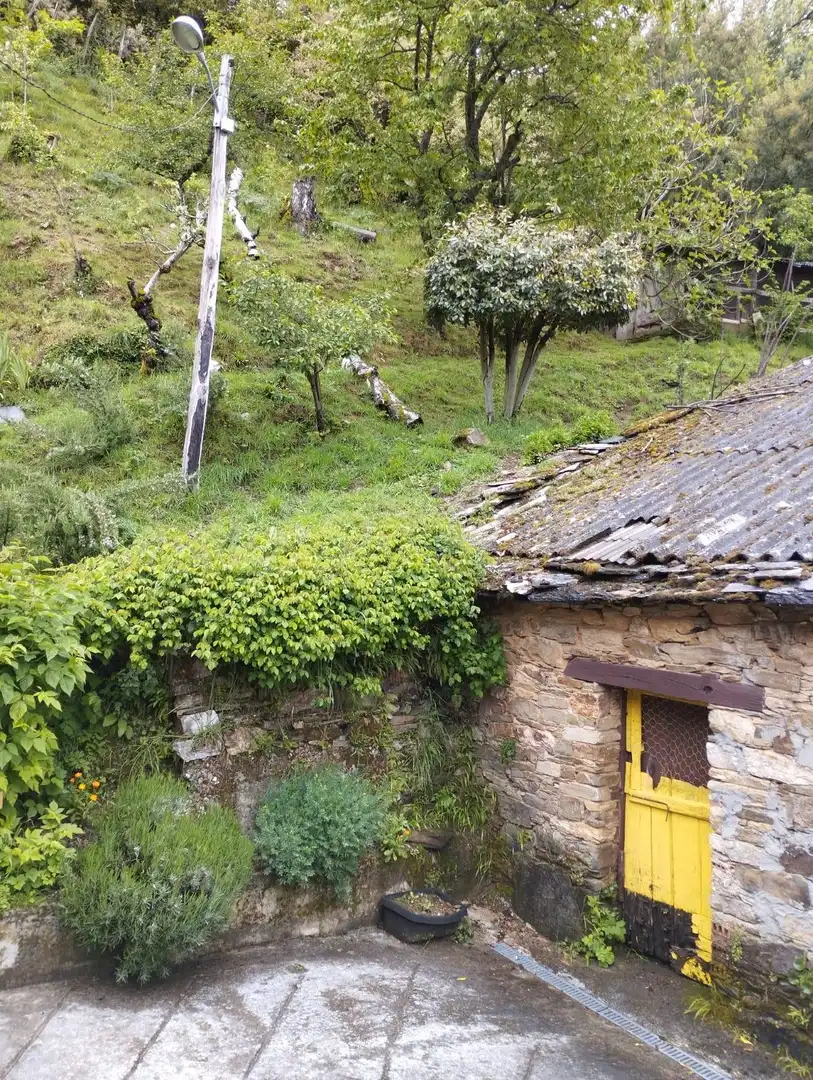 Außenansicht von Haus oder Chalet zum Verkauf in Vega de Valcarce mit Privatgarten und Möbliert