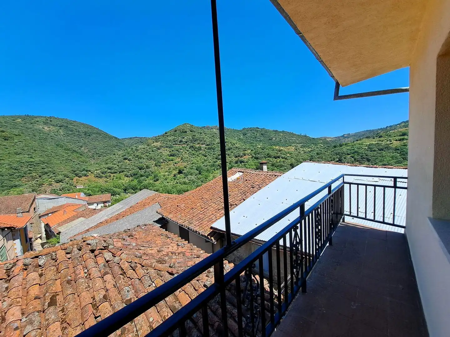 Balcony of Houses for sale in San Esteban de la Sierra  with Terrace and Storage room