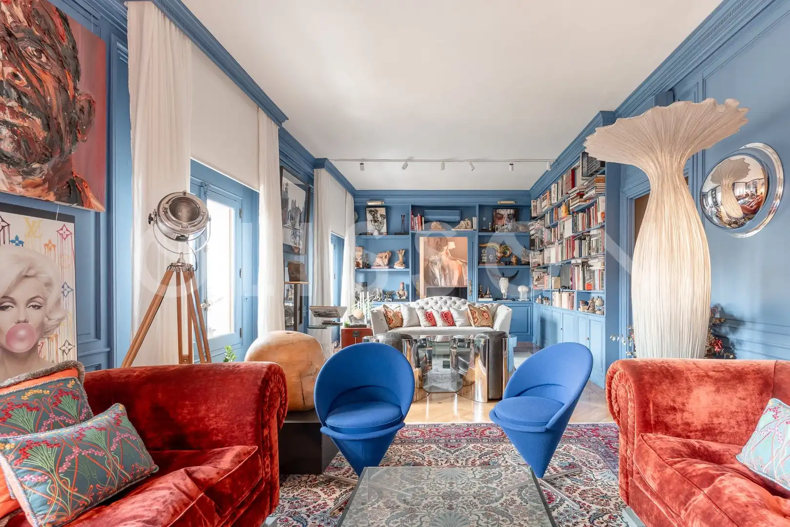 Sala de estar de Piso en venta en Madrid con Aire acondicionado, Calefacción y Trastero