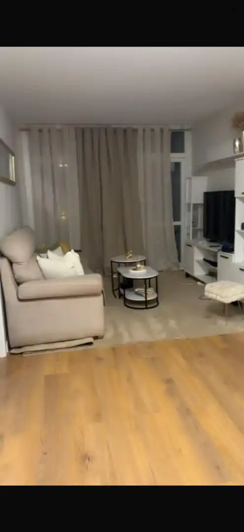 Sala de estar de Apartamento para compartir en Barcelona con Amueblado, Horno y Lavadora