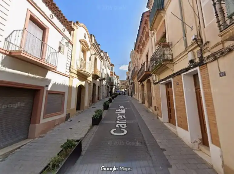Vista exterior de Pis en venda en Gelida