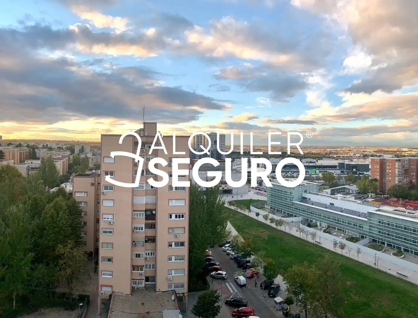 Vista exterior de Pis de lloguer en Coslada amb Aire condicionat i Calefacció