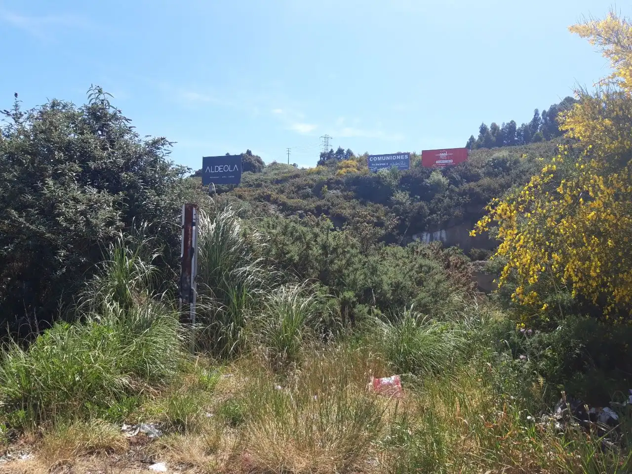 Exterior view of Industrial land for sale in A Coruña Capital 