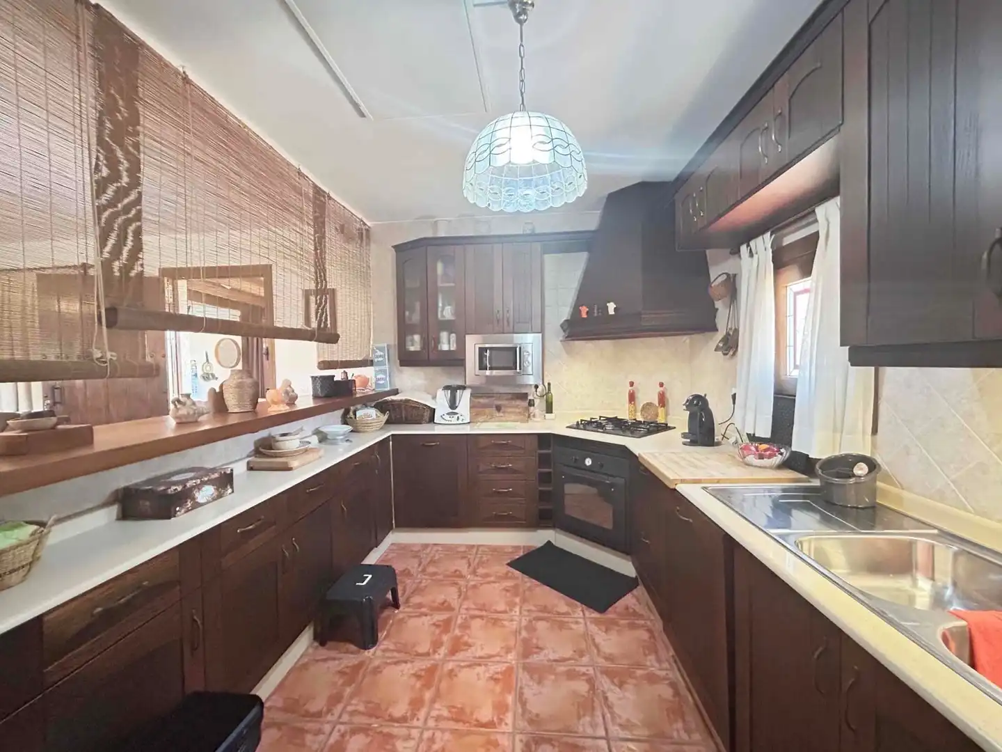 Cocina de Casa o chalet en venta en Mojácar con Aire acondicionado, Calefacción y Jardín privado