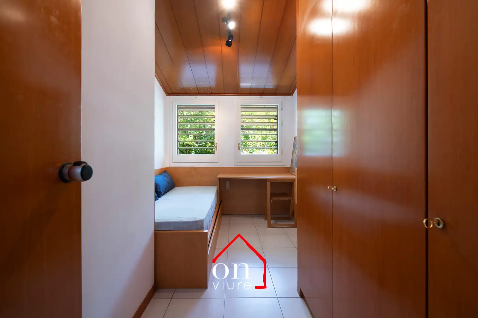 Dormitori de Casa o xalet en venda en Sant Cugat del Vallès amb Calefacció, Jardí privat i Terrassa