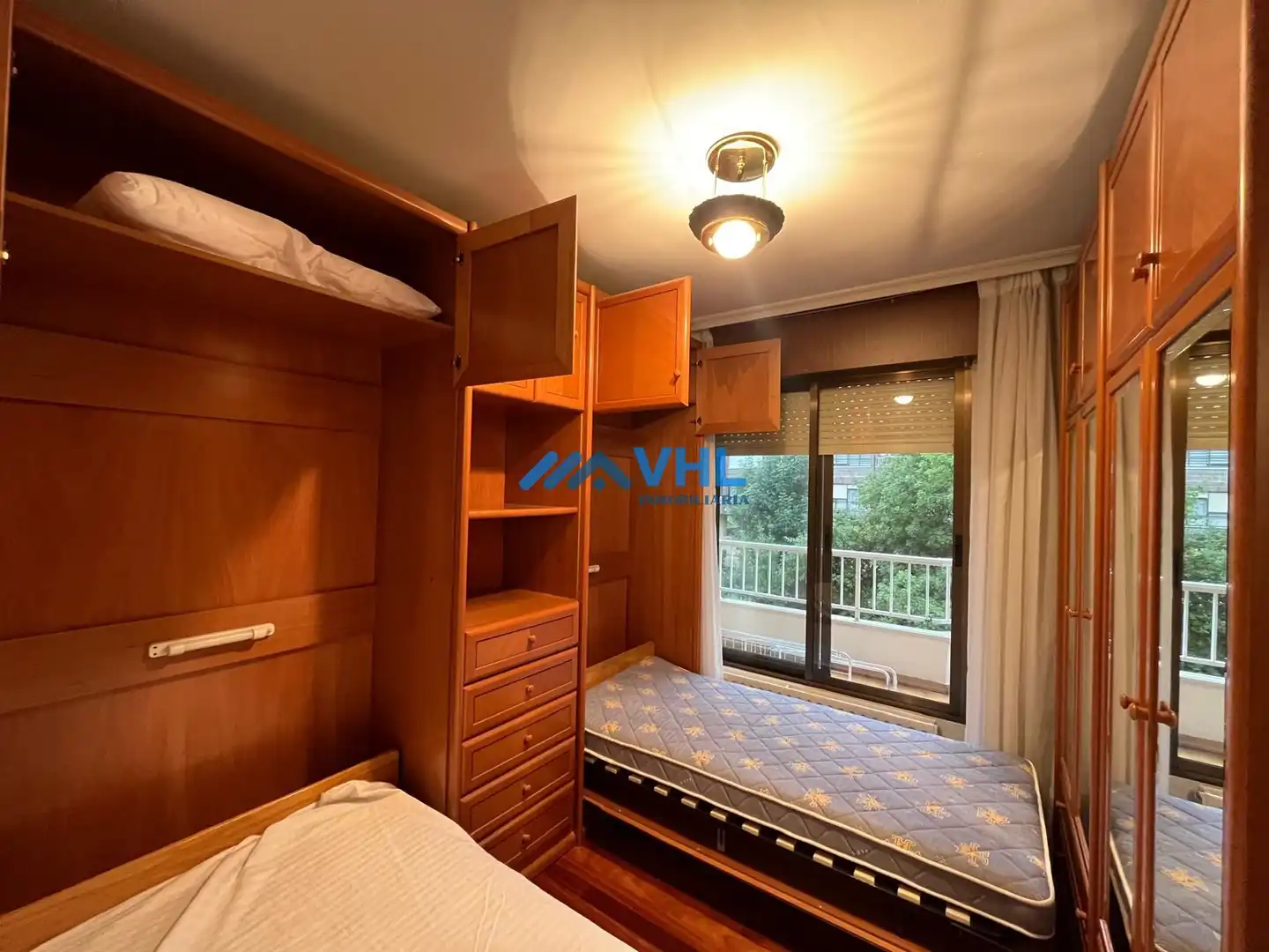 Schlafzimmer von Wohnung zur Miete in Castro-Urdiales mit Heizung, Terrasse und Möbliert