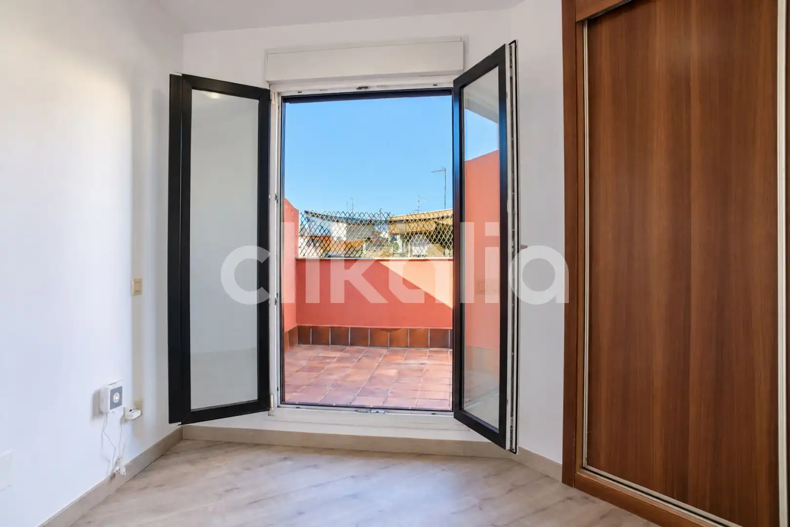 Terraza de Ático de alquiler en Ciudad Lineal