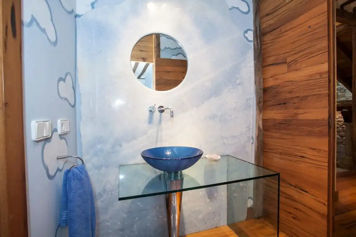 Baño de Casa o chalet en venta en Mazcuerras con Jardín privado, Terraza y Trastero