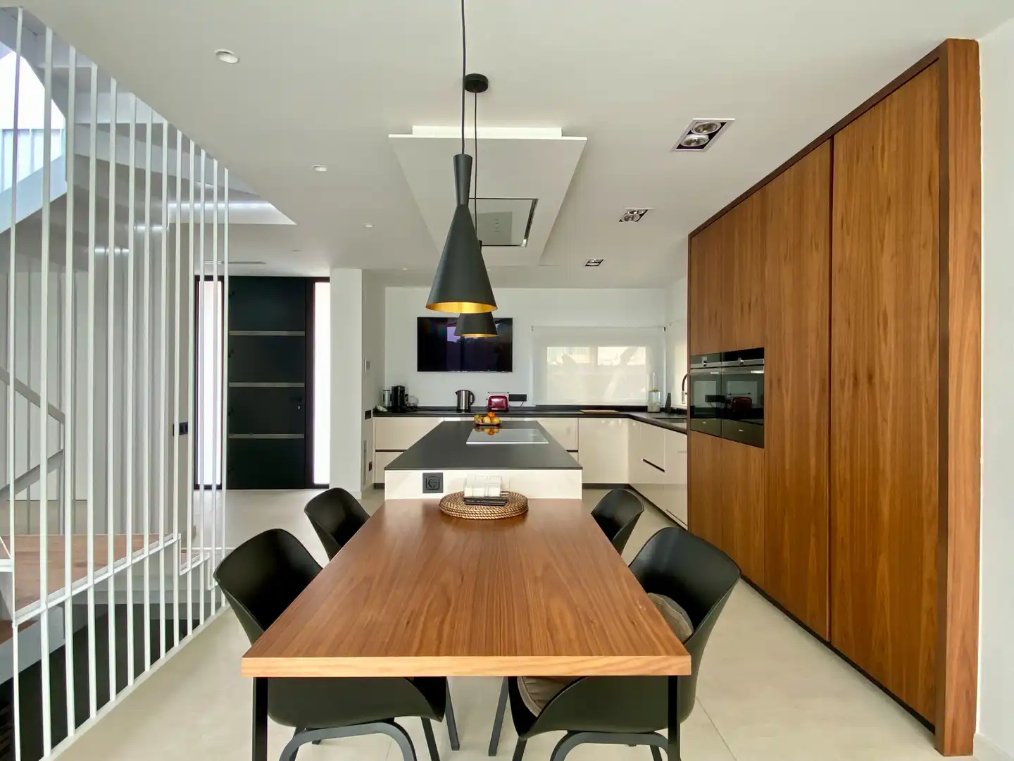 Cocina de Casa o chalet en venta en Montgat con Aire acondicionado, Calefacción y Jardín privado
