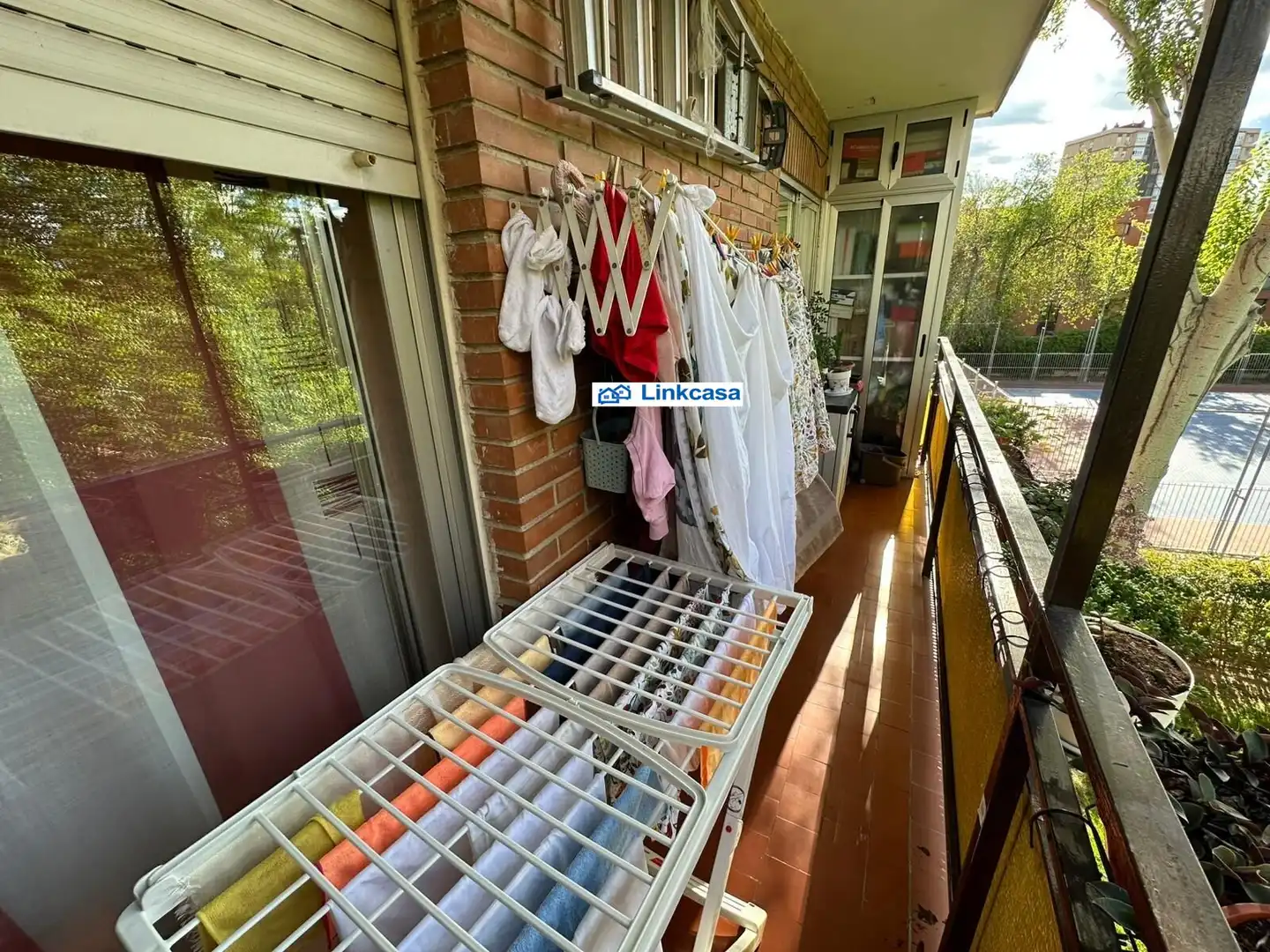 Balcony of Flat for sale in Madrid  with Heating and Terrace