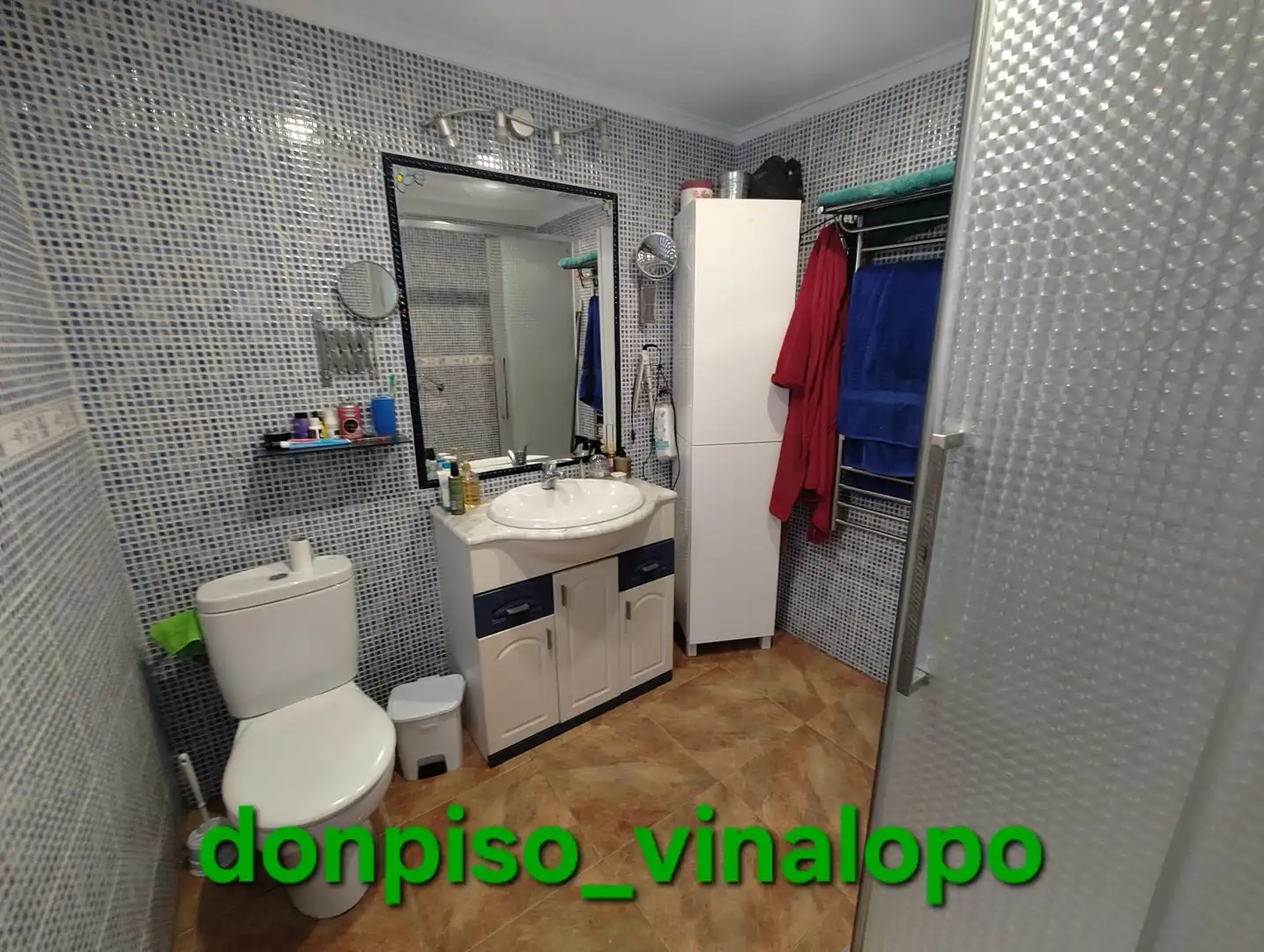 Baño de Apartamento en venta en Petrer con Aire acondicionado, Calefacción y Balcón