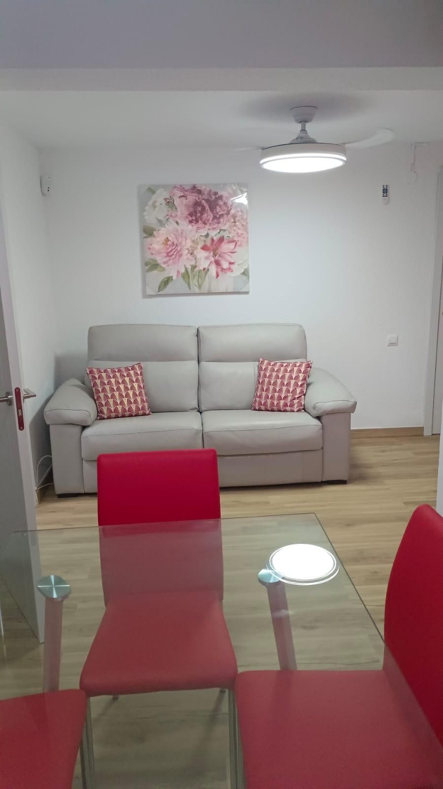 Living room of Flat for sale in  Córdoba Capital  with Air Conditioner, Private garden and Furnished