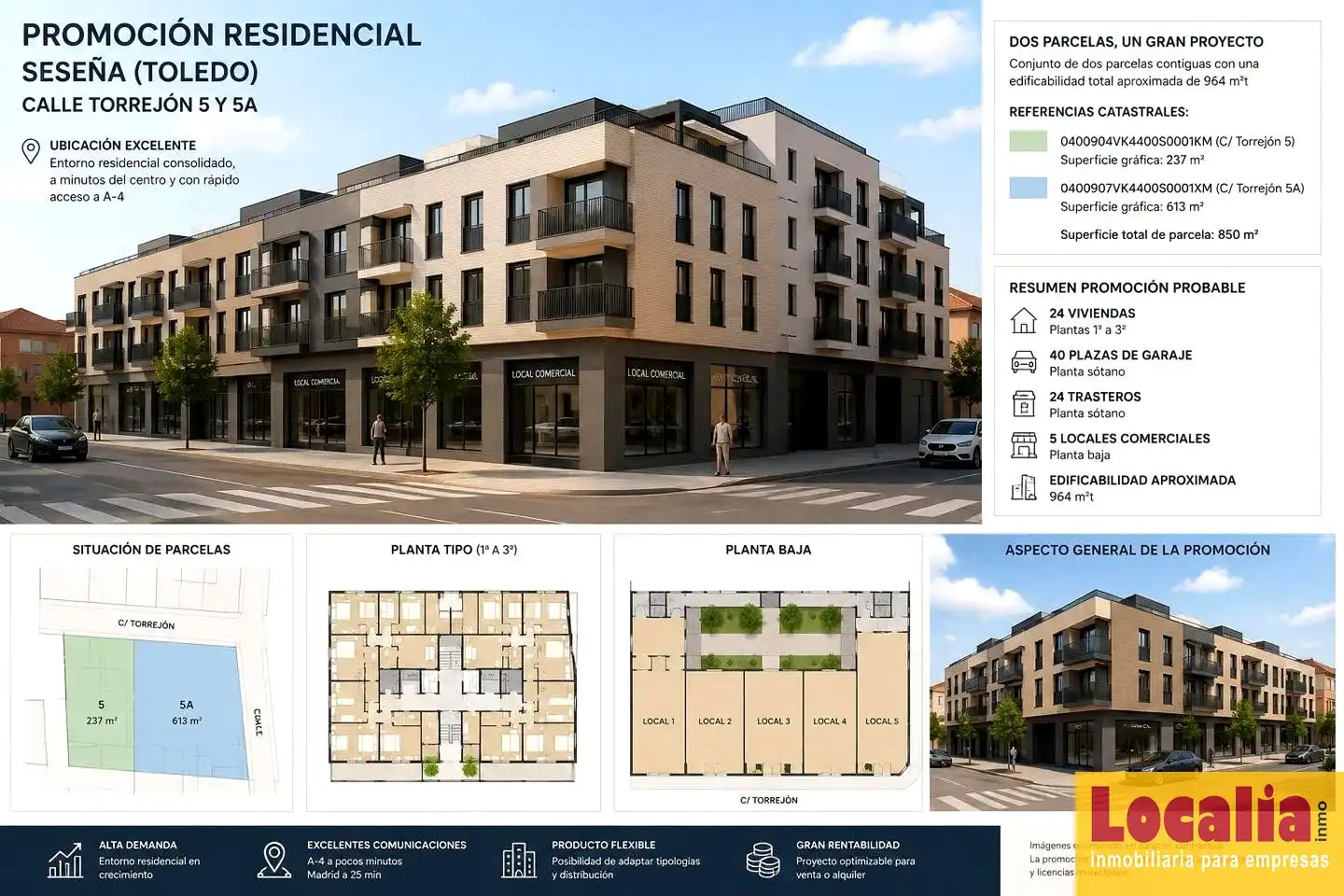 Terrenos y solares en venta en Torrejón 5, imagen 2