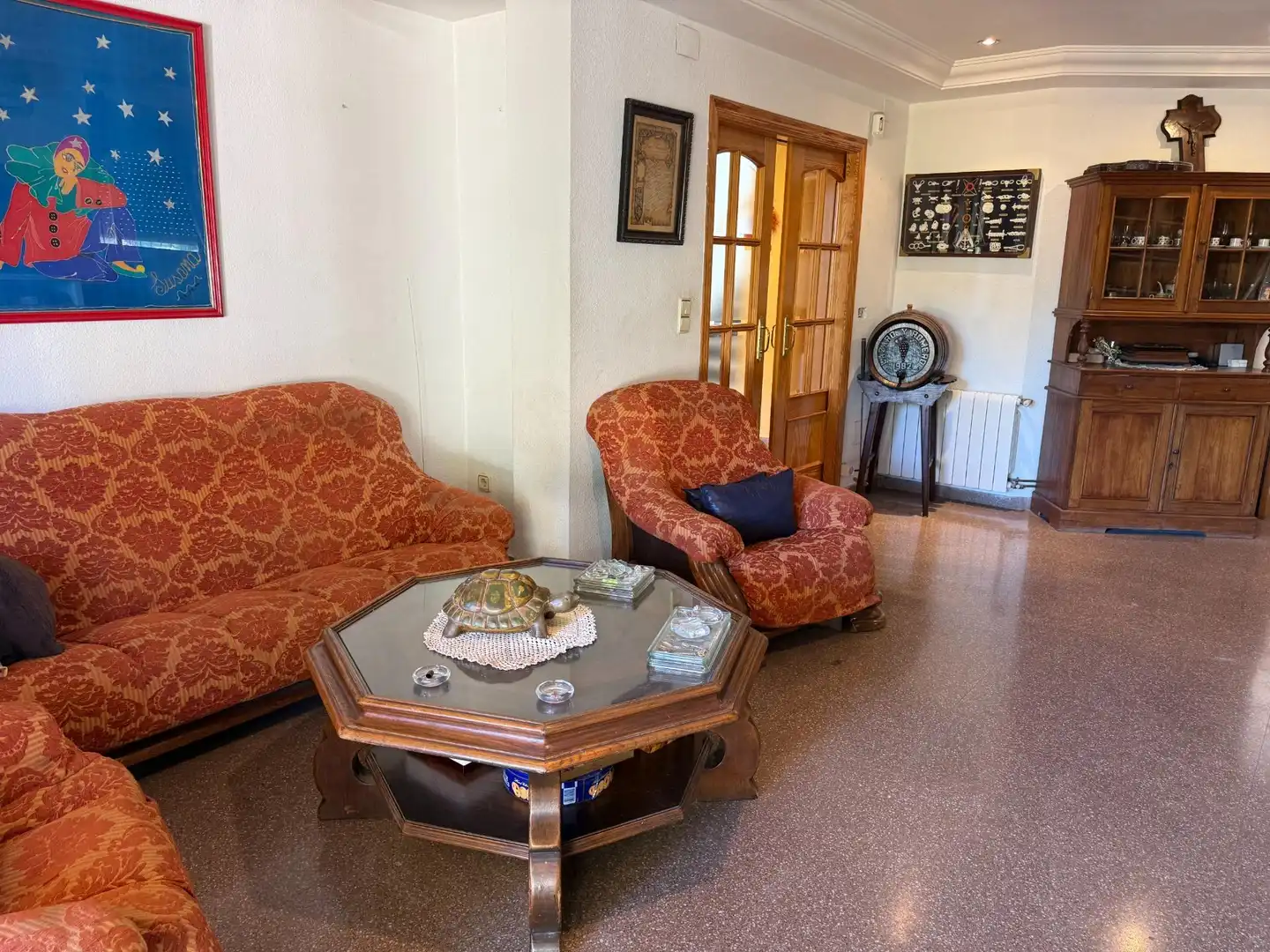 Sala de estar de Casa o chalet en venta en Alicante / Alacant con Jardín privado y Piscina comunitaria