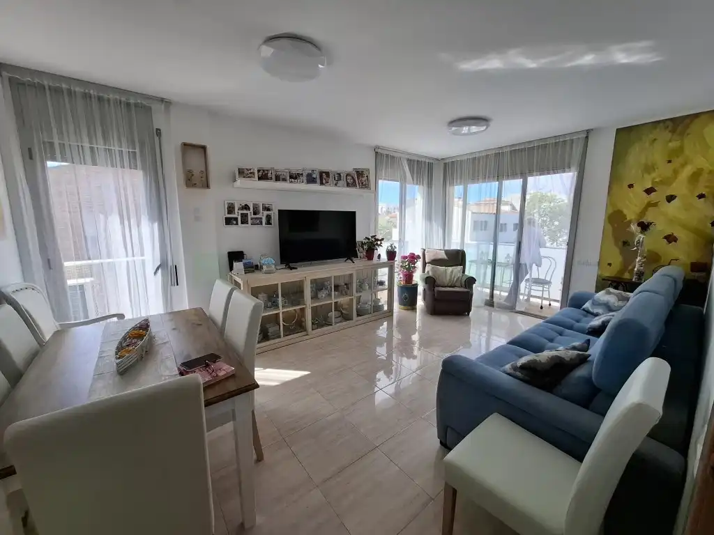 Sala de estar de Piso en venta en Pineda de Mar