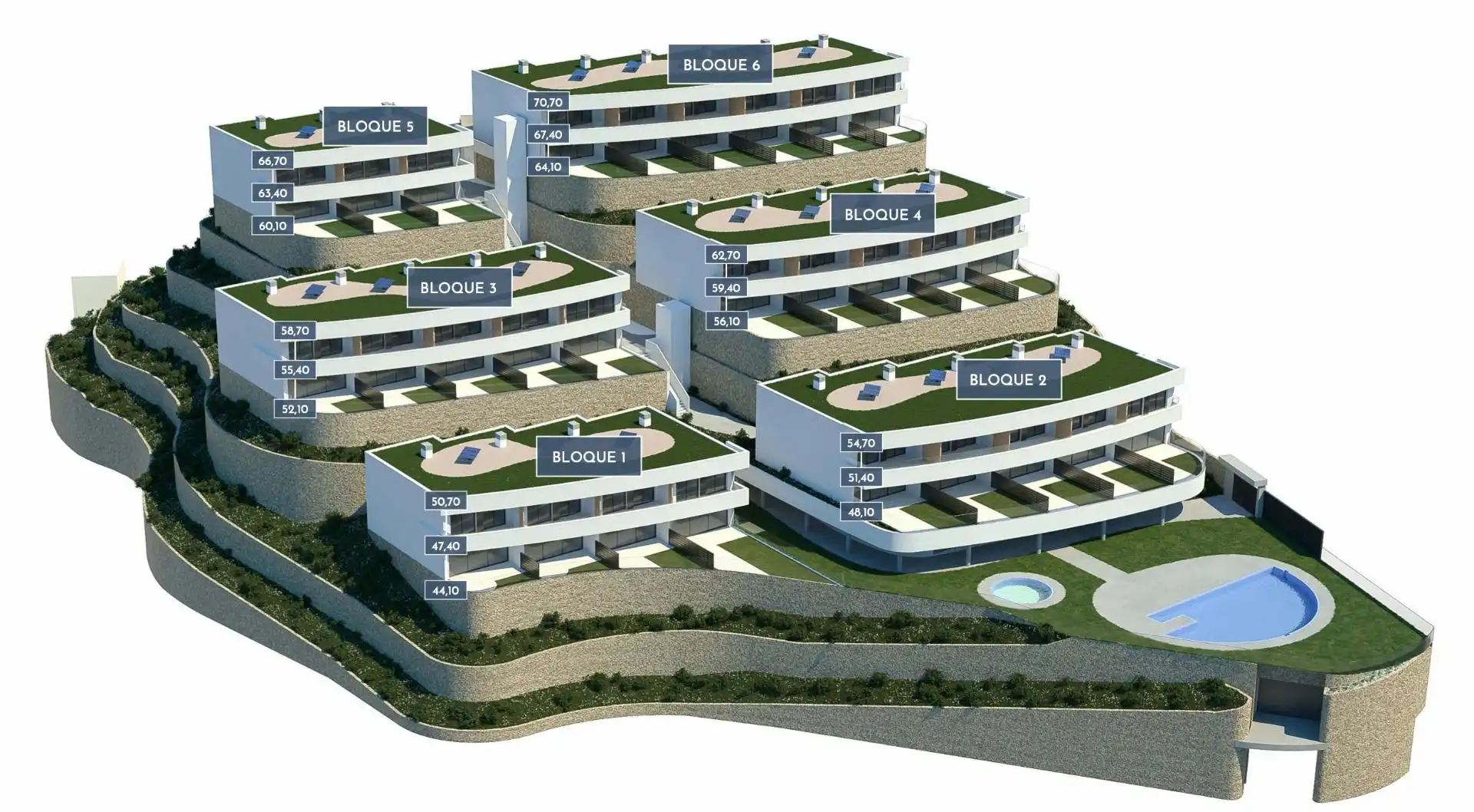 Reihenhaus mit Pool zum Verkauf in Torreblanca del Sol, imagen 15