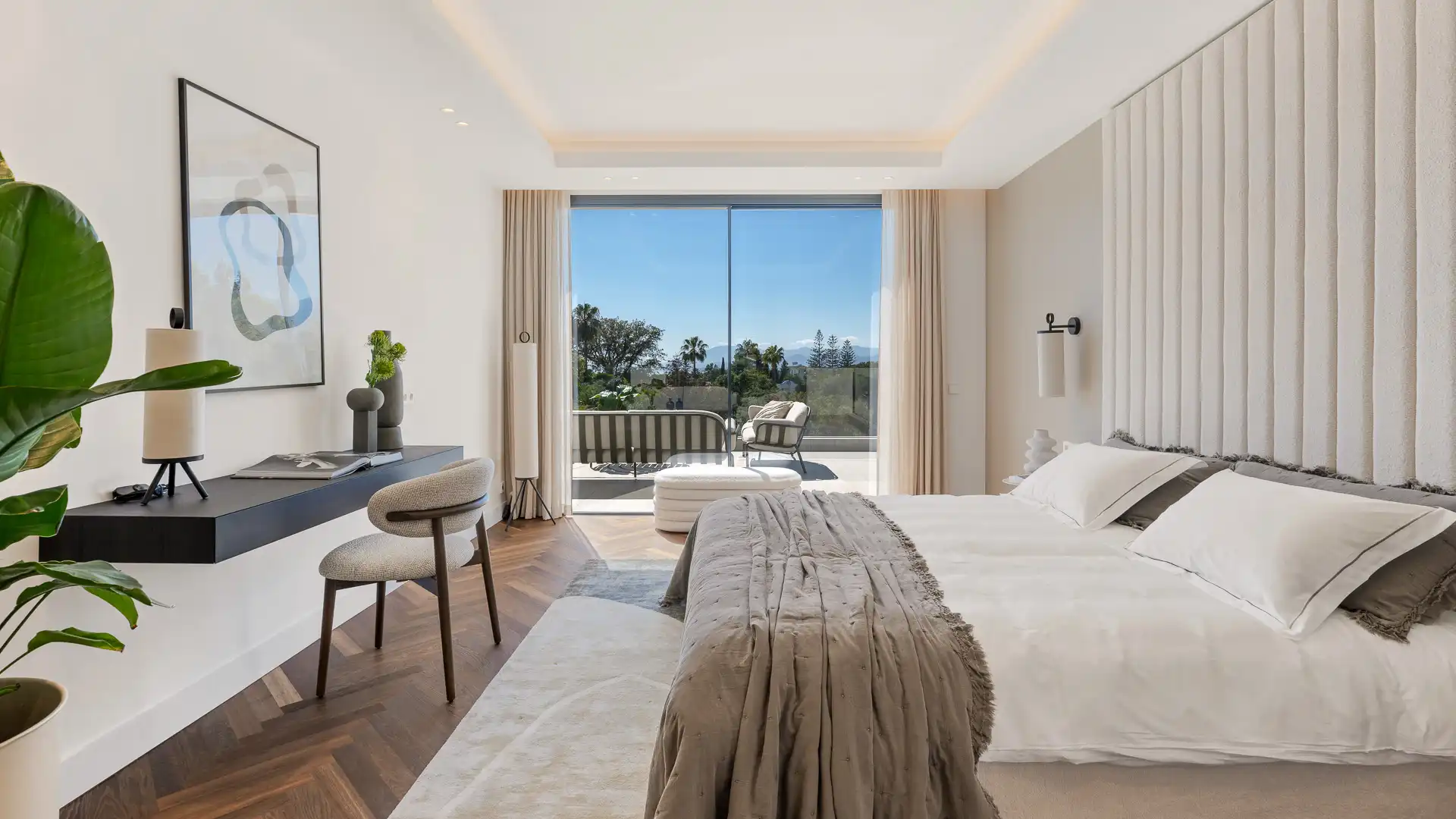 Habitación de Casa o chalet en venta en Marbella con Aire acondicionado, Jardín privado y Terraza