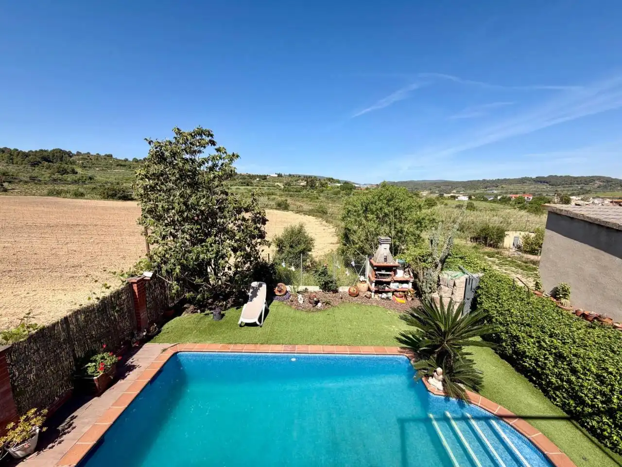 Garden of Houses for sale in Sant Pere de Riudebitlles  with Air Conditioner, Heating and Private garden