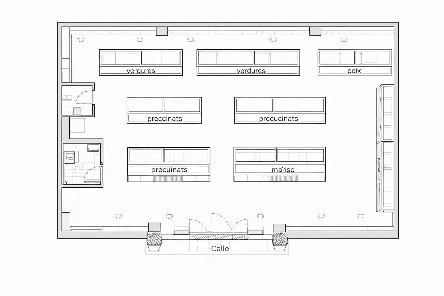 Local comercial en venta en Carrer Bernat Metge, imagen 13