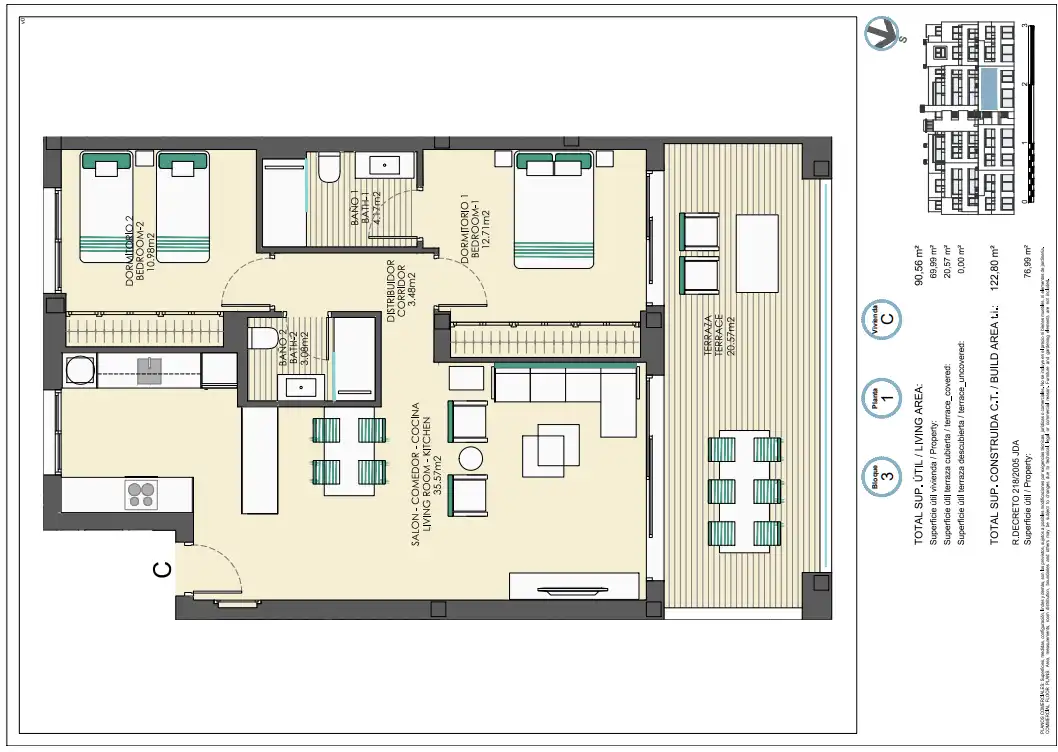 Apartment mit Terrasse zum Verkauf in Casares pueblo, imagen 16