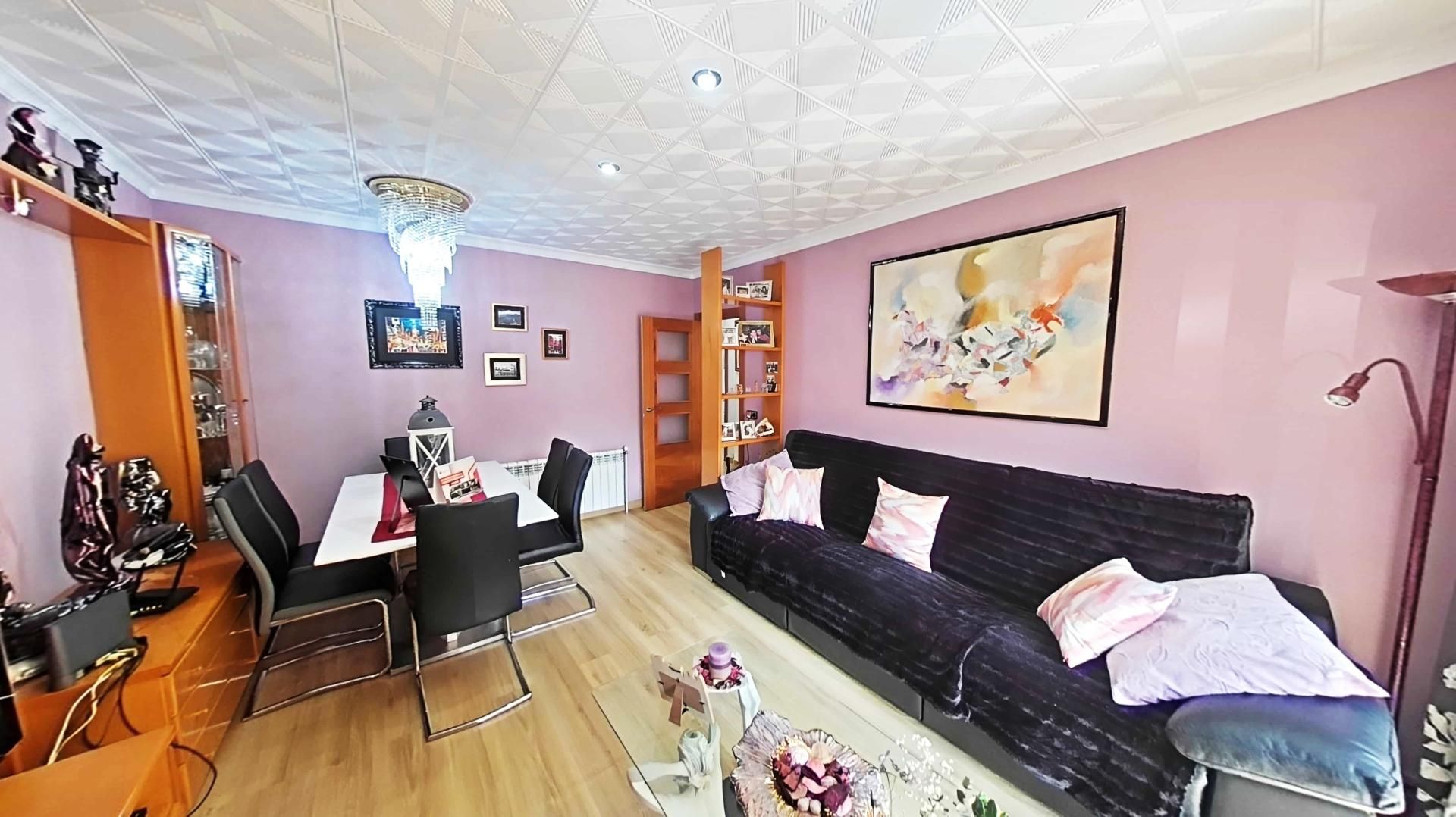 Living room of Flat for sale in Blanes  with Heating, Terrace and Balcony