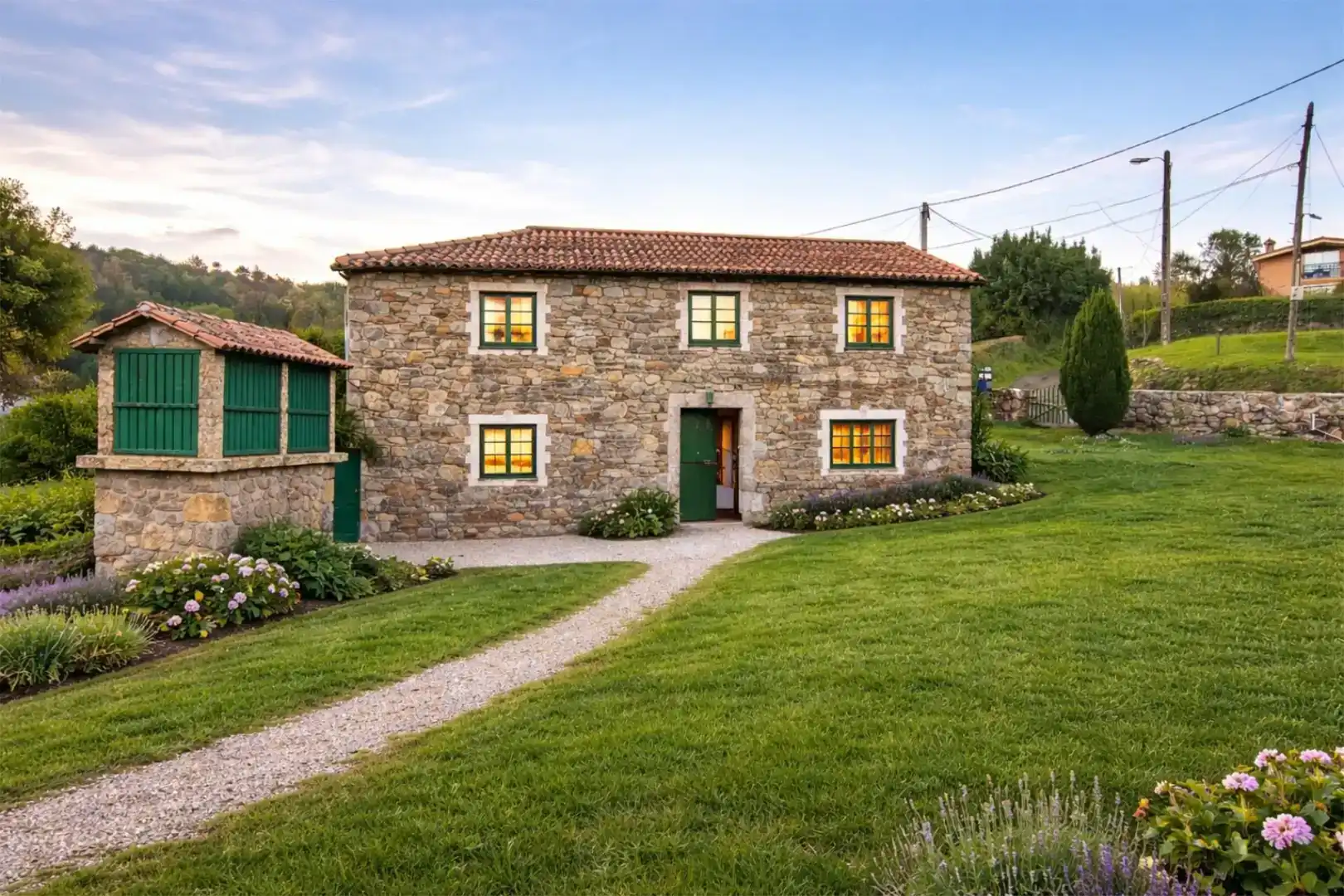Vista exterior de Casa o xalet en venda en Ferrol
